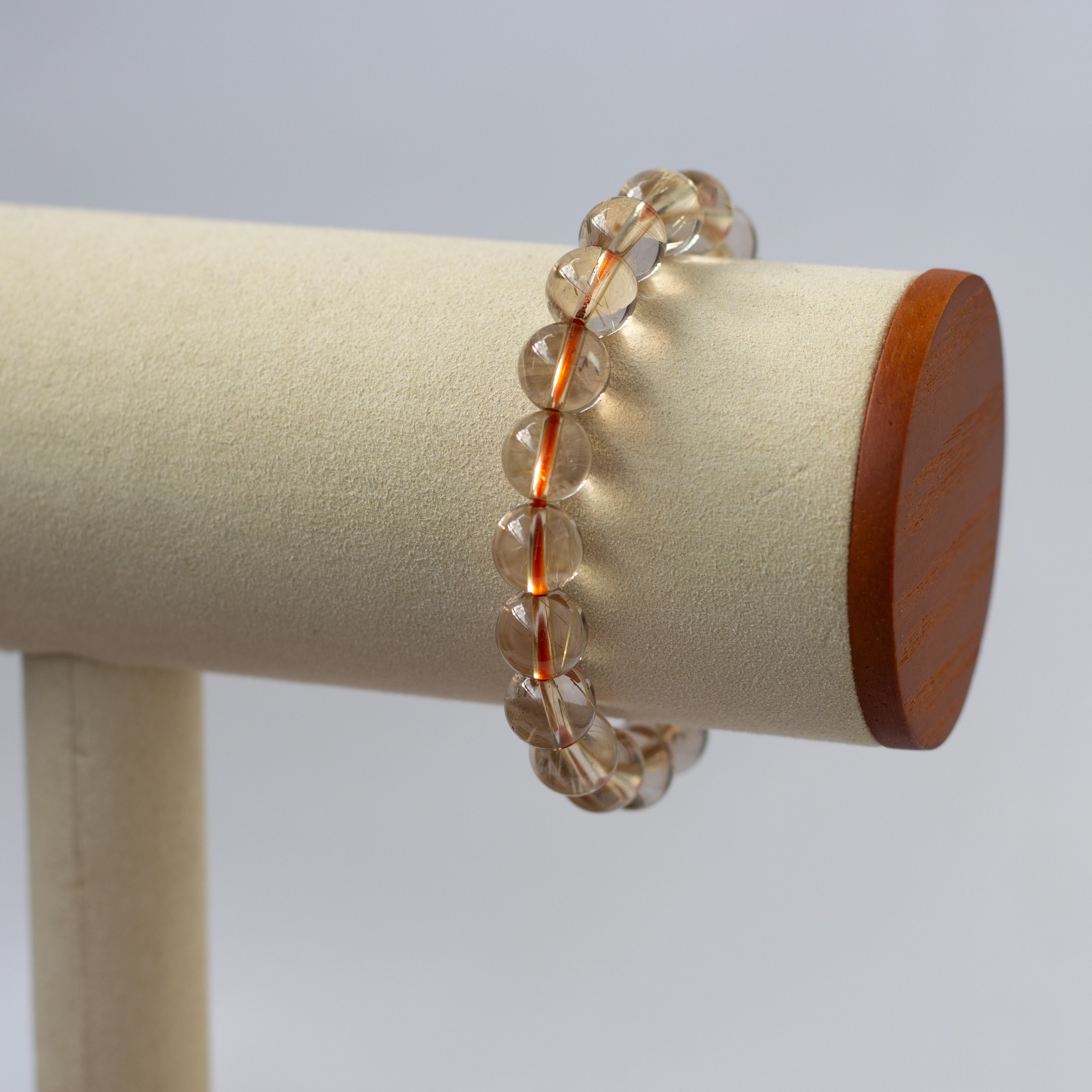 「一点もの現品」ルチルクォーツ #TS003 9.3mm